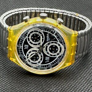 Swatch Watch Shiny Start SCK407 Vintage 1996